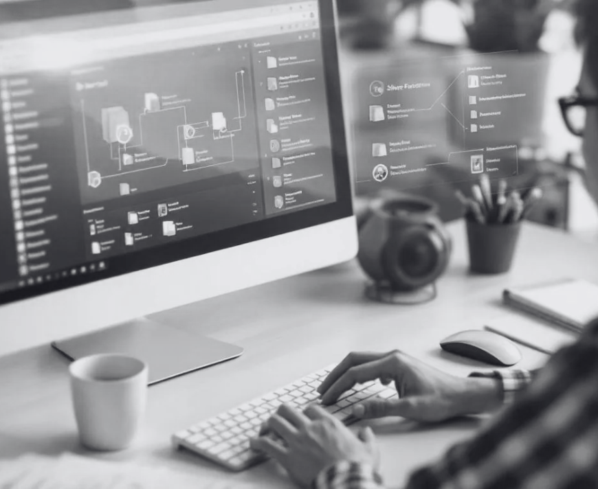 Organized SharePoint interface displaying structured folders for effective site administration