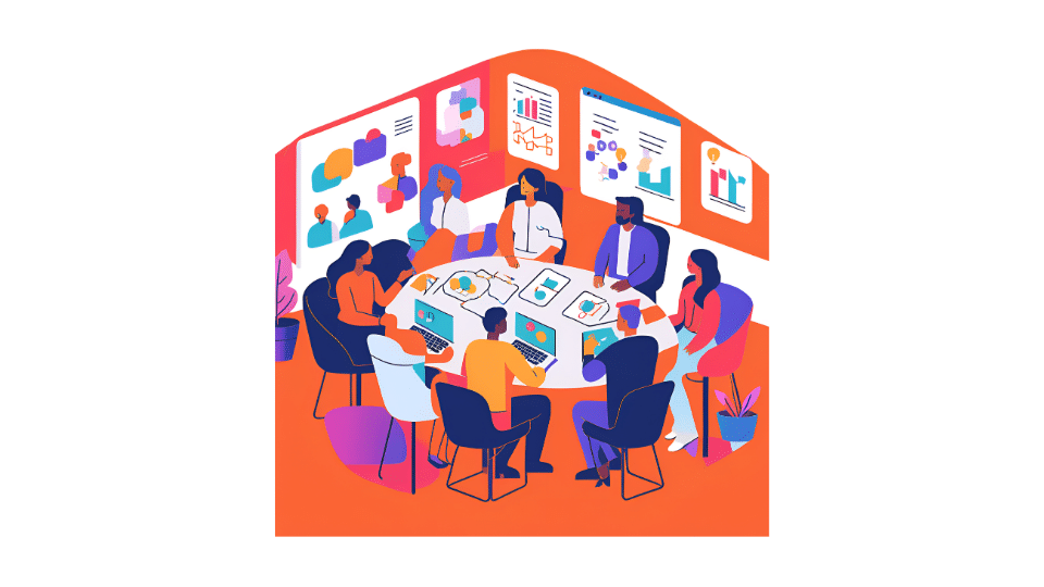 A team choosing the right solution for their business.