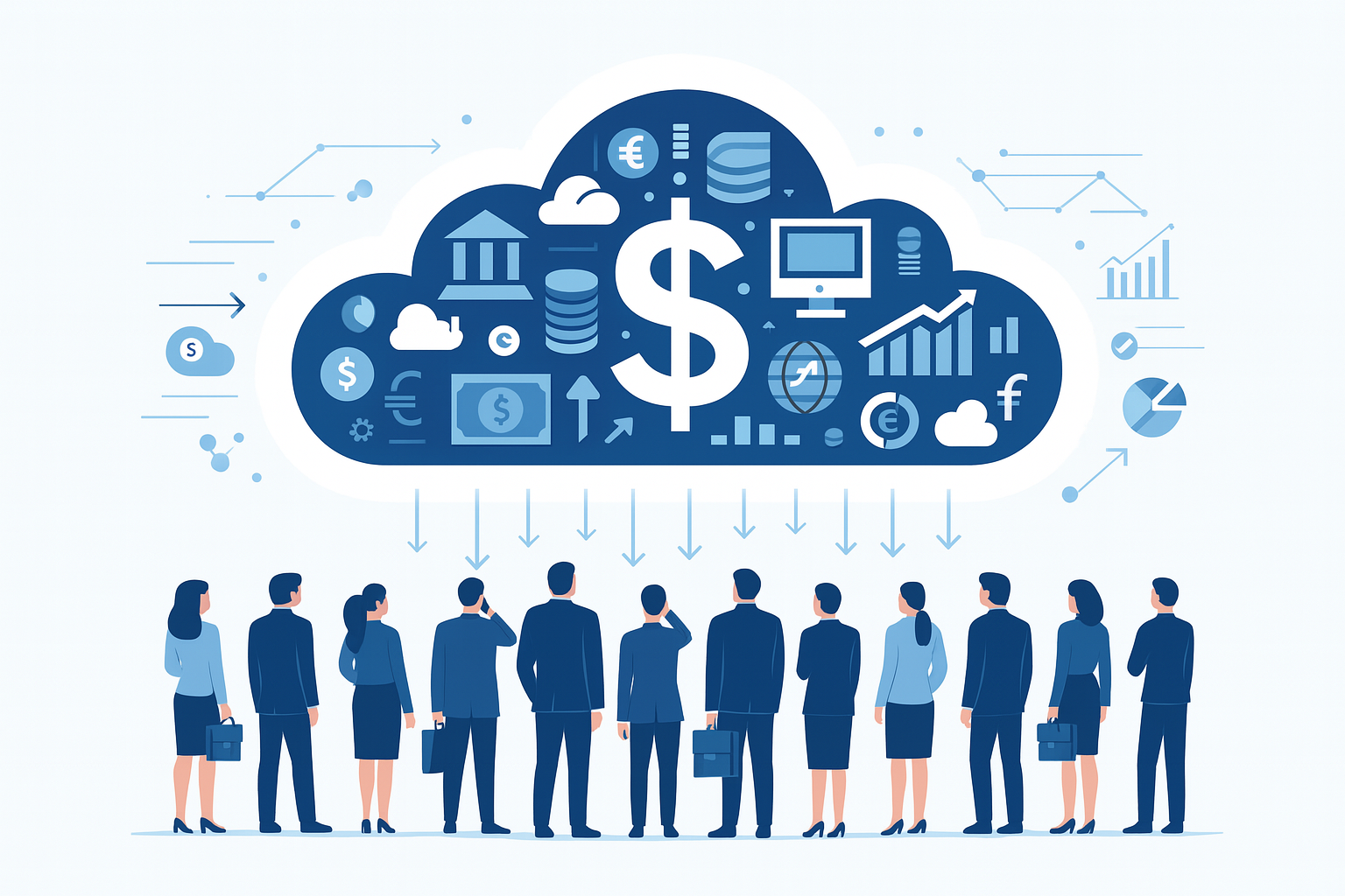 Azure Files architecture showing on-prem cache and cloud sync