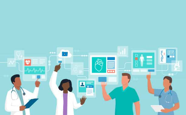 Azure Files architecture showing on-prem cache and cloud sync