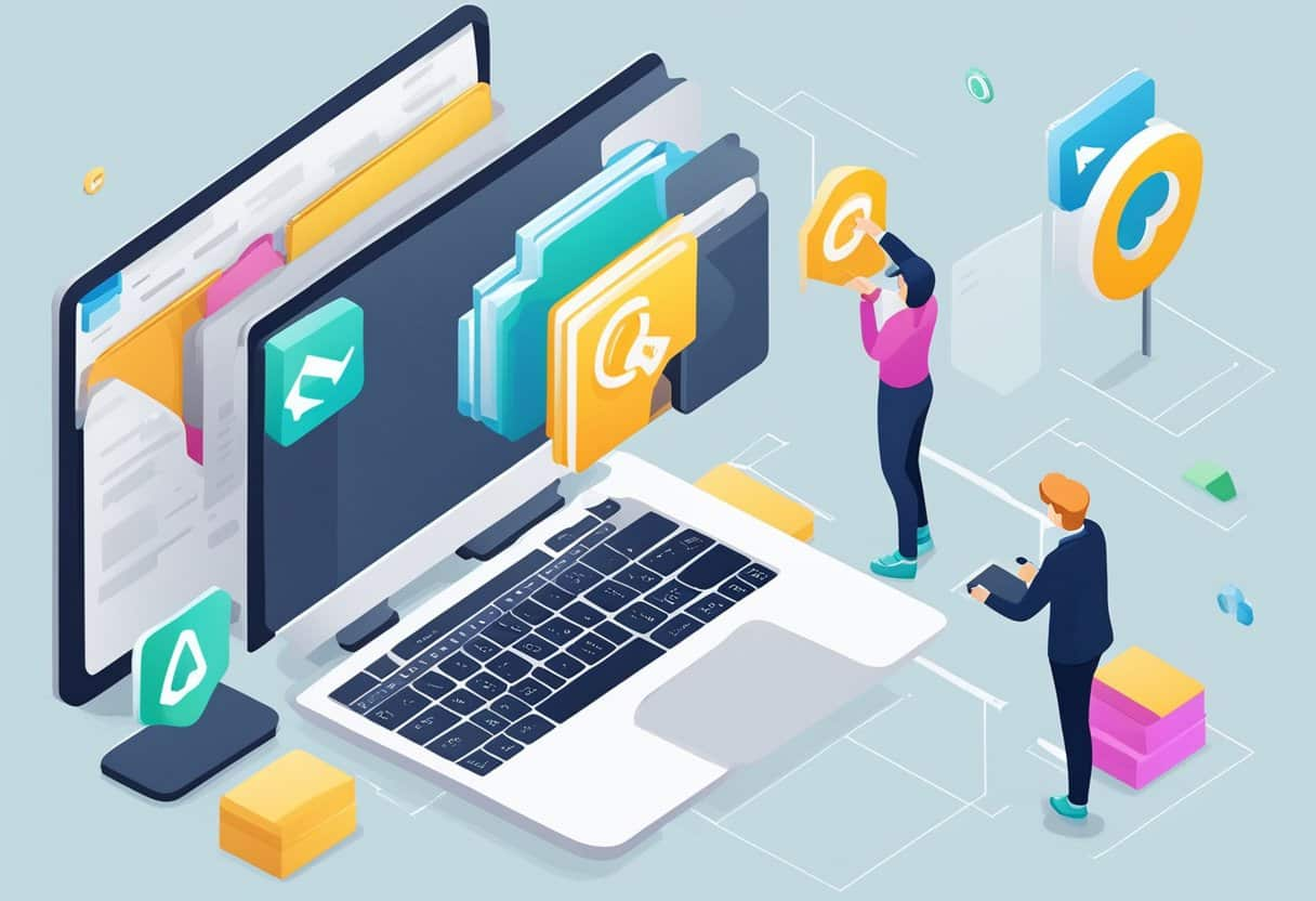 Azure Files architecture showing on-prem cache and cloud sync
