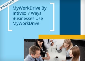 MyWorkDrive by Intivix whitepaper highlighting 7 business use cases for secure file access