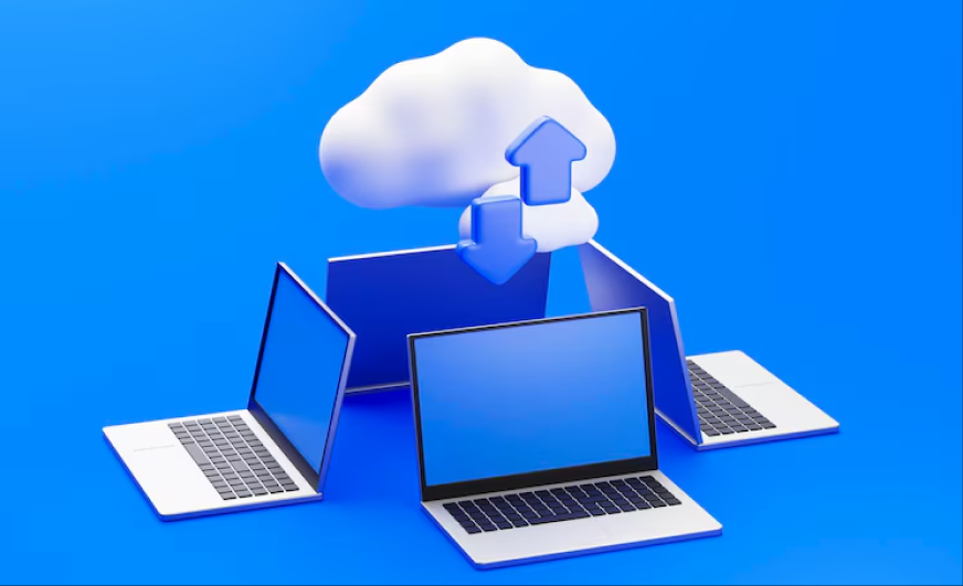 Azure Files architecture showing on-prem cache and cloud sync